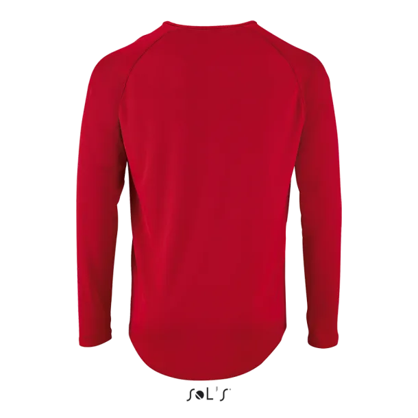  SOL'S SPORTY LSL MEN - LONG-SLEEVE SPORTS T-SHIRT - SOL'S Red