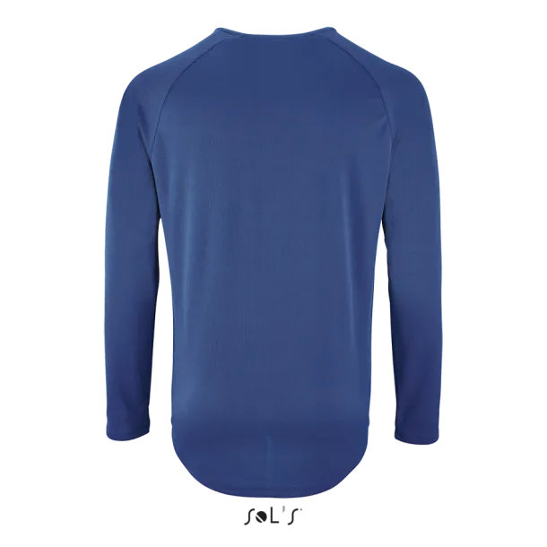  Sportska majica dugih rukava, 140 g/m2 - SOL'S Kraljevski plava