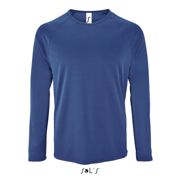  SOL'S SPORTY LSL MEN - LONG-SLEEVE SPORTS T-SHIRT - SOL'S Royal blue