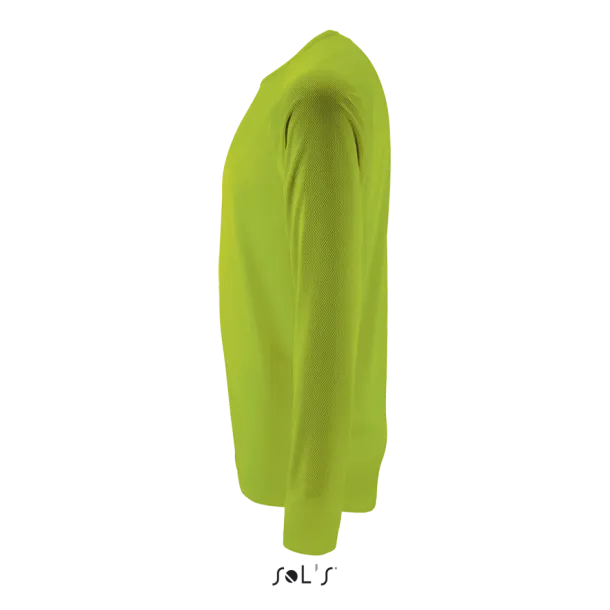 Sportska majica dugih rukava, 140 g/m2 - SOL'S Neon Green