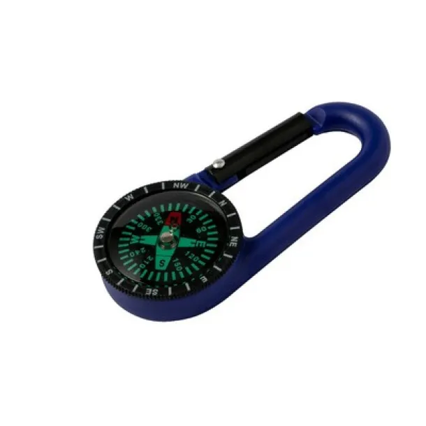  Compass with carabiner navy blue