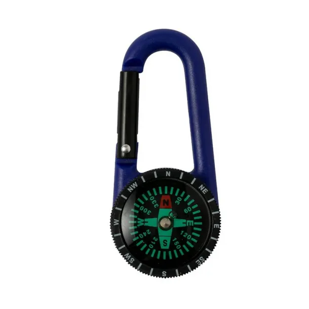  Compass with carabiner navy blue