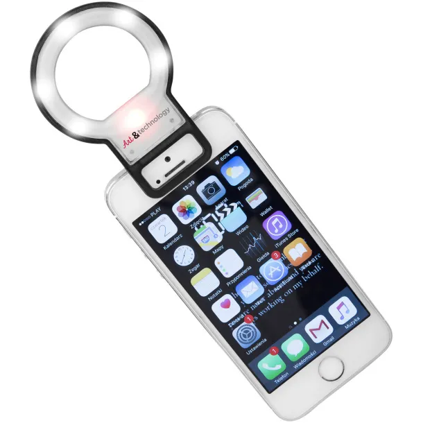Reflekt LED mirror and flashlight for smartphones - Bullet Crna