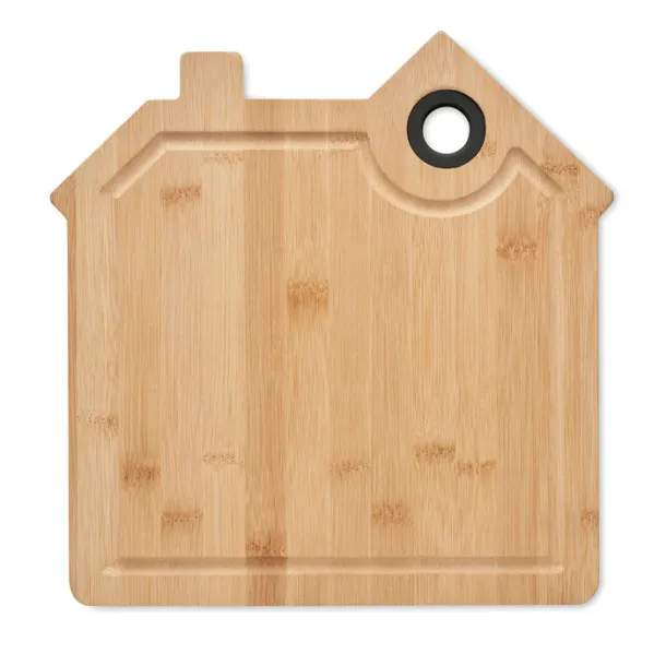 RUMAT Bamboo house cutting board Wood