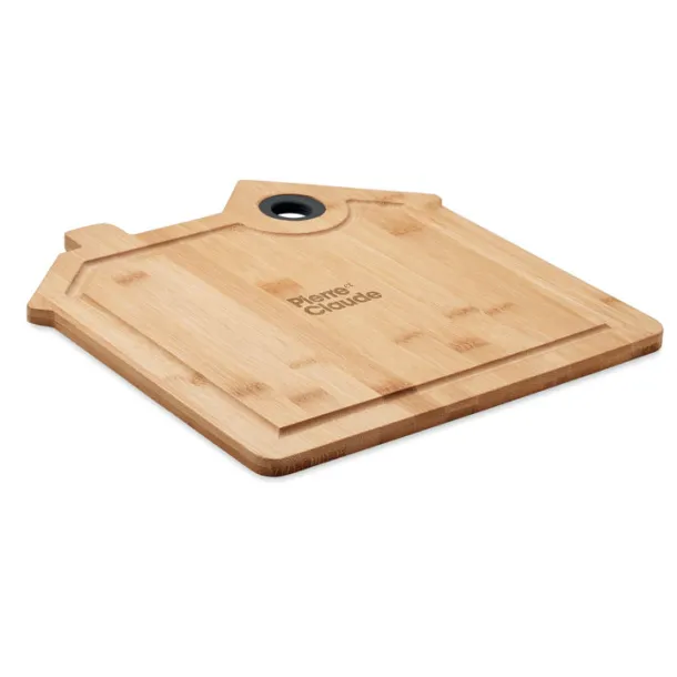 RUMAT Bamboo house cutting board Wood