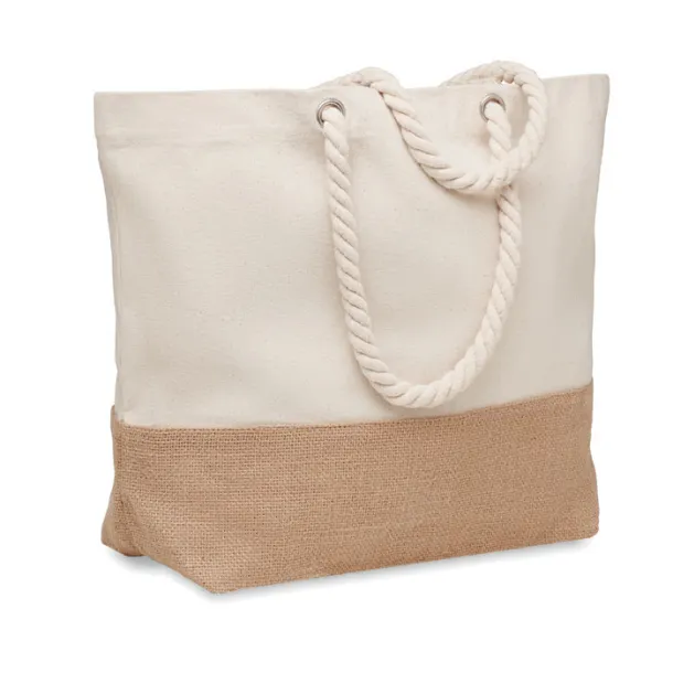 PANTAI Canvas beach bag 280 gr/m² Beige