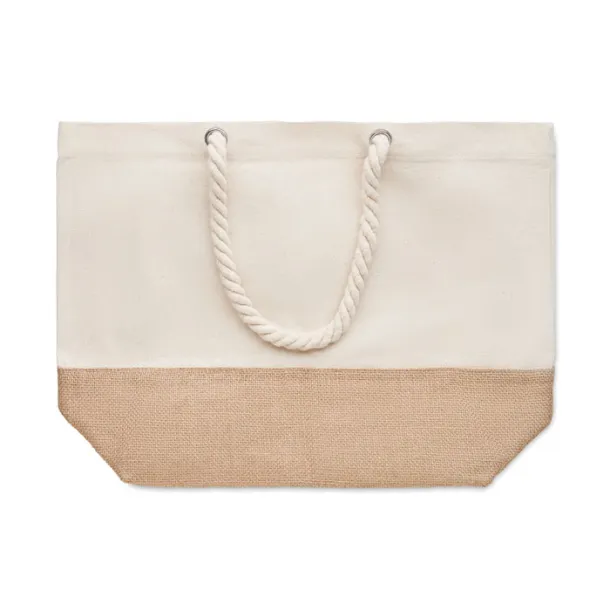 PANTAI Canvas beach bag 280 gr/m² Beige