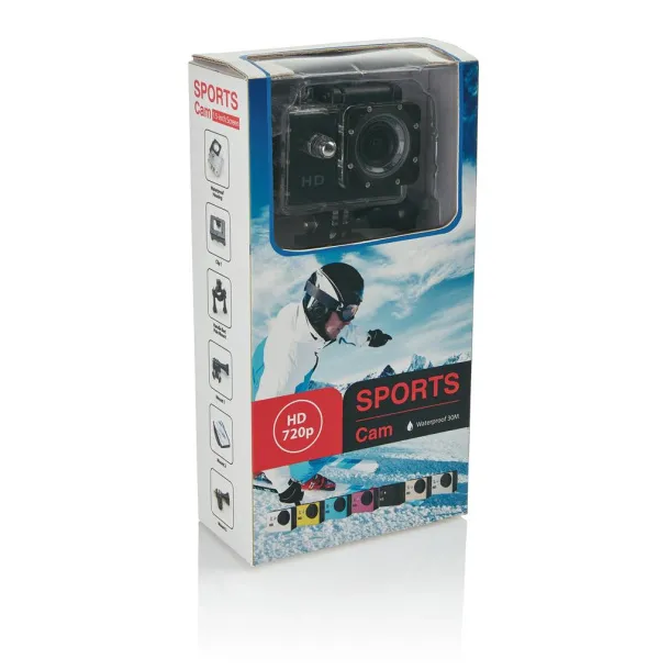  Action camera inc 11 accessories Black Black