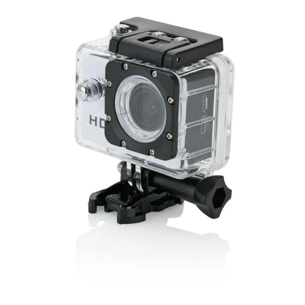  Action camera inc 11 accessories White Black