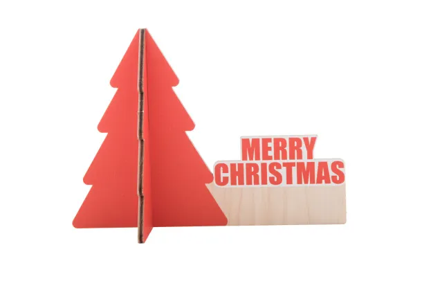 Narkaus desk Christmas tree Red