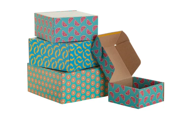 CreaBox Post Square XS personalizirana poklon kutija Bijela