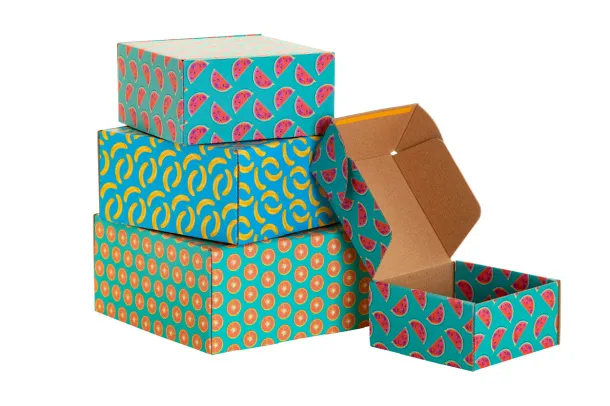 CreaBox Post Square XS personalizirana poklon kutija Bijela