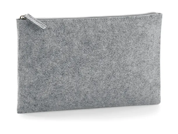  Felt Accessory Pouch - Bagbase Grey Melange