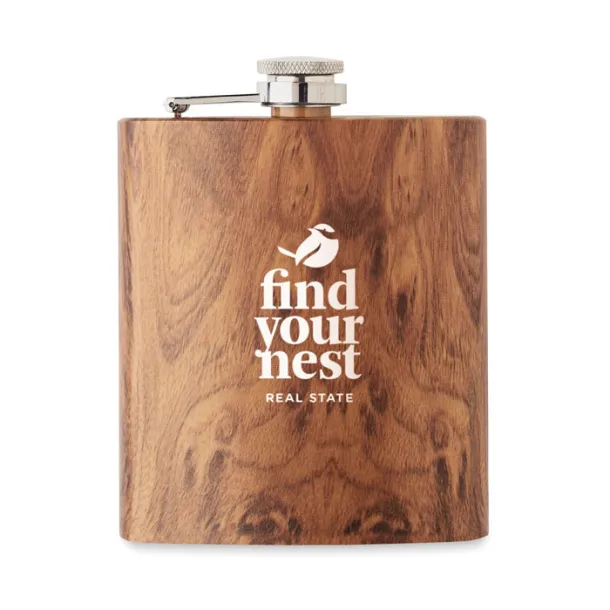 NAMIB FLASK Slim hip flask 190 ml Brown