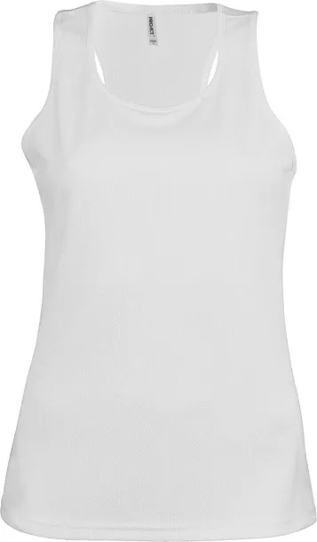  LADIES' SPORTS VEST - Proact White