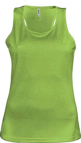  LADIES' SPORTS VEST - Proact Lime