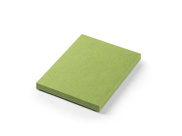 GRAIN biodegradable notebook with biodegradable ball pen Kiwi