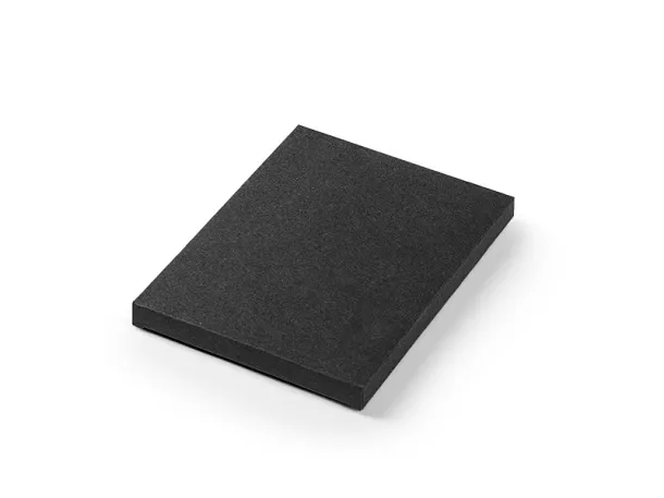 GRAIN biodegradable notebook with biodegradable ball pen Black