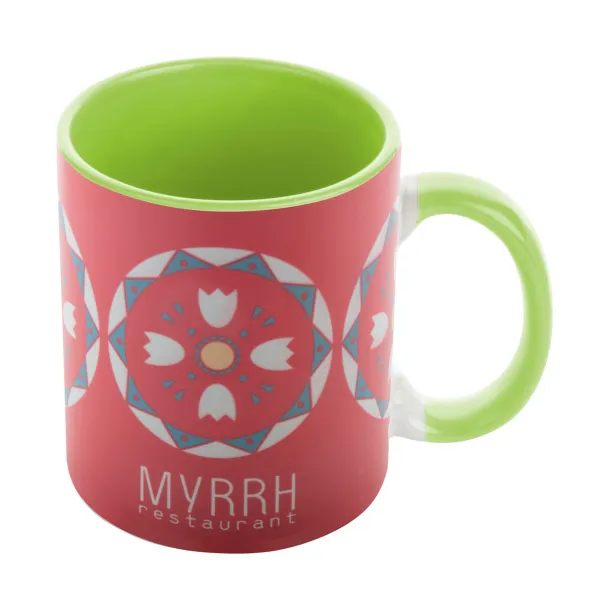 Harnet sublimation mug Lime green