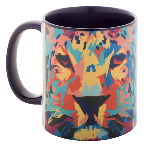 Harnet sublimation mug White Blue