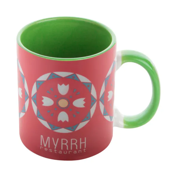 InnoColour sublimation mug White Green