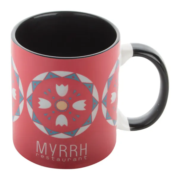 Harnet sublimation mug White Black