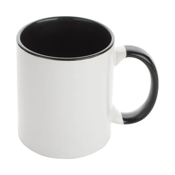 InnoColour sublimation mug Black White