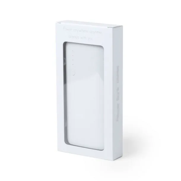  Power bank 10000 mAh, LED light white