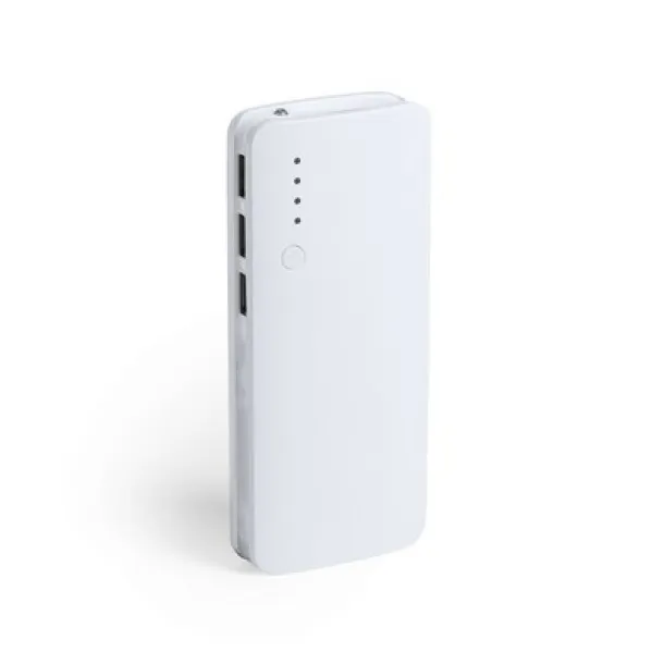  Power bank 10000 mAh, LED light Bijela
