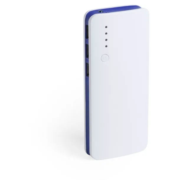  Power bank 10000 mAh, LED light navy blue