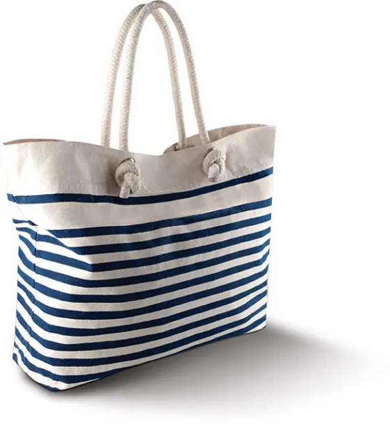  BEACH BAG - Kimood Natural Navy