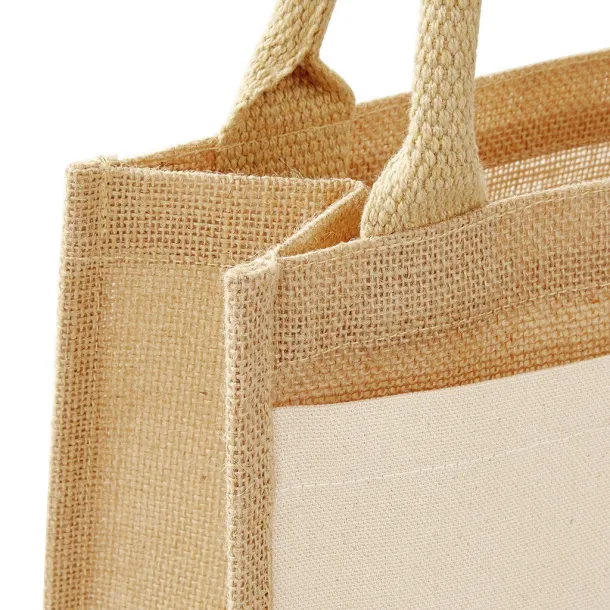  Cotton Pocket Jute Midi Tote - Westford Mill