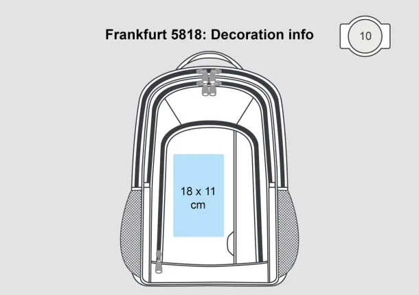  Frankfurt ruksak za laptop, 15.6" - Shugon