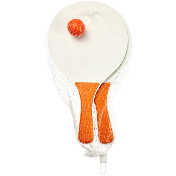 Bounce beach game set - Unbranded Orange White