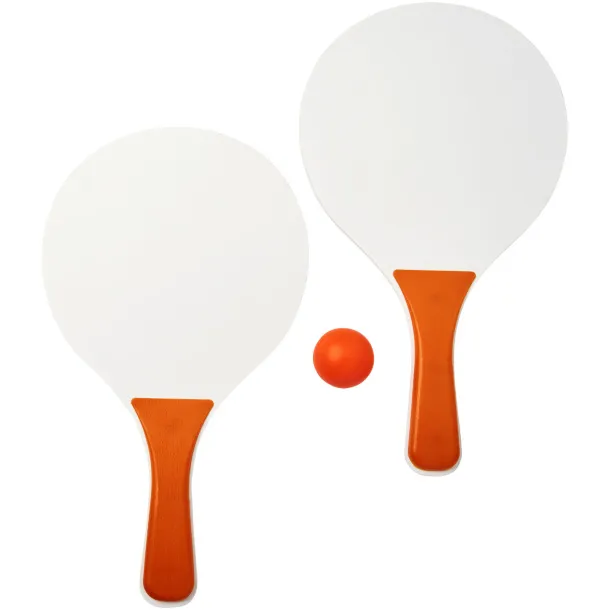 Bounce beach game set Orange White