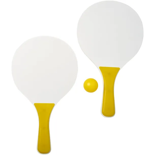 Bounce beach game set - Unbranded Yellow White