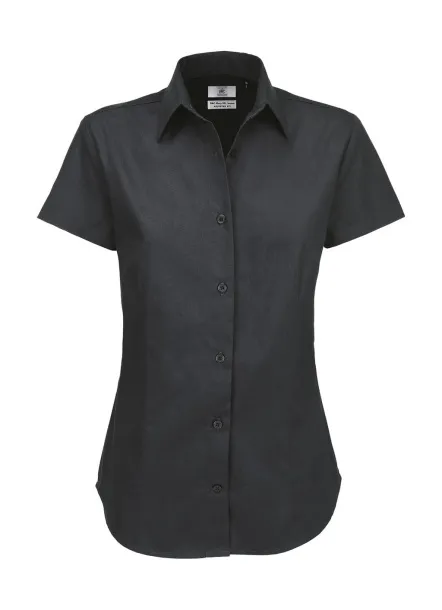  Sharp SSL/women Twill Shirt - B&C Tamno siva