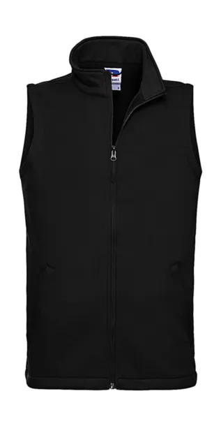 Muški softshell prsluk - Russell Athletic Crna