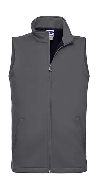  Muški softshell prsluk - Russell  Convoy Grey