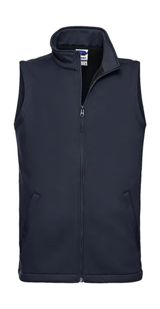  Muški softshell prsluk - Russell  French Navy