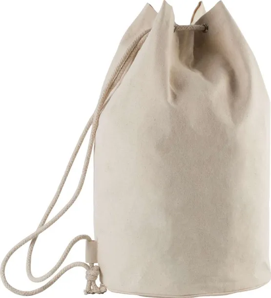  COTTON SAILOR-STYLE BAG WITH DRAWSTRING - Kimood Natural