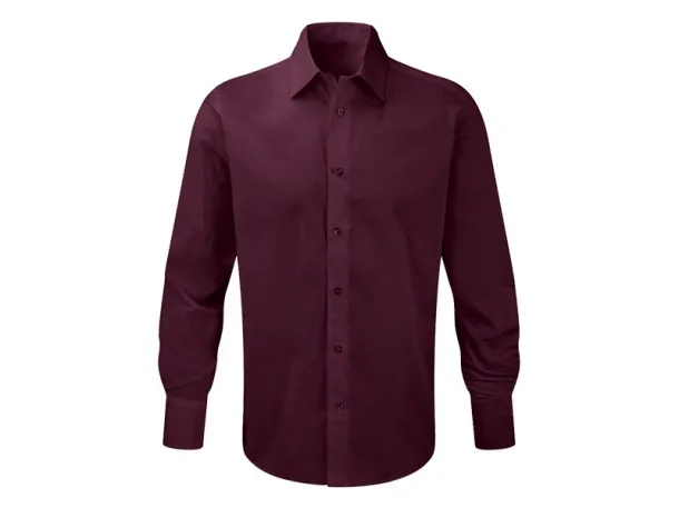 CLUB LSL MEN men’s long sleeve shirt - EXPLODE Burgundy