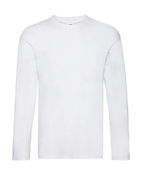  Klasična majica dugih rukava, 145 g/m² - Fruit of the Loom Bijela