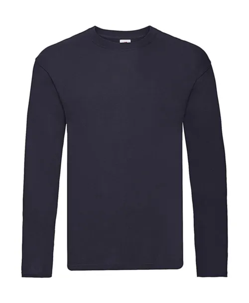  Original Long Sleeve T - Fruit of the Loom Deep Navy