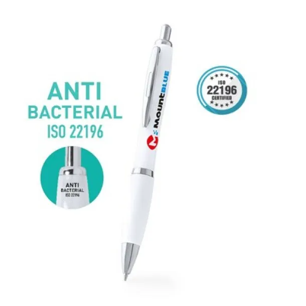  Antibacterial ball pen white