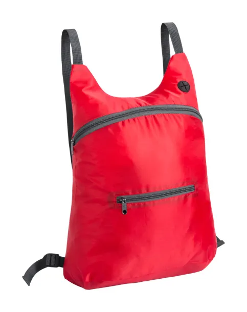 Mathis foldable backpack Red