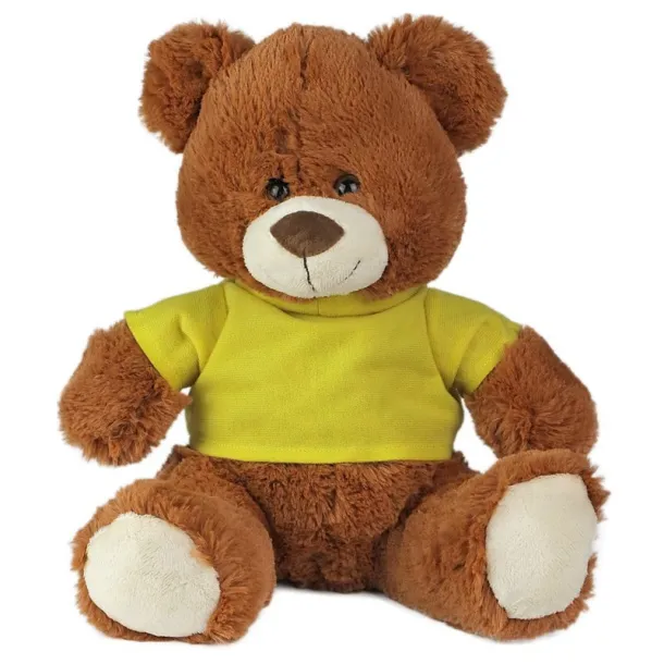 Josh Brown Plush teddy bear brown