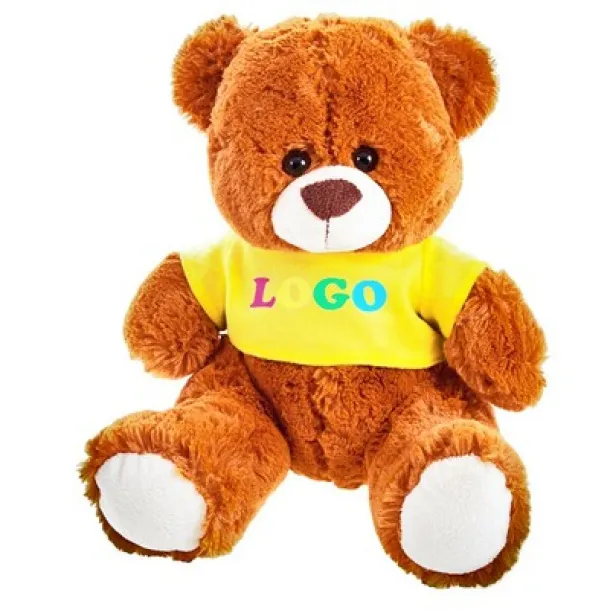 Josh Brown Plush teddy bear brown