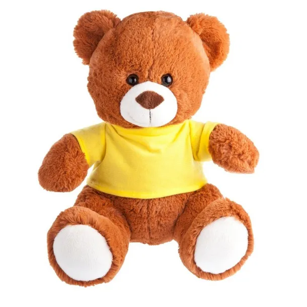 Josh Brown Plush teddy bear brown