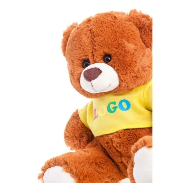 Josh Brown Plush teddy bear brown